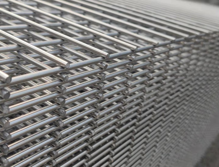 Stainless mesh welded panels 2
